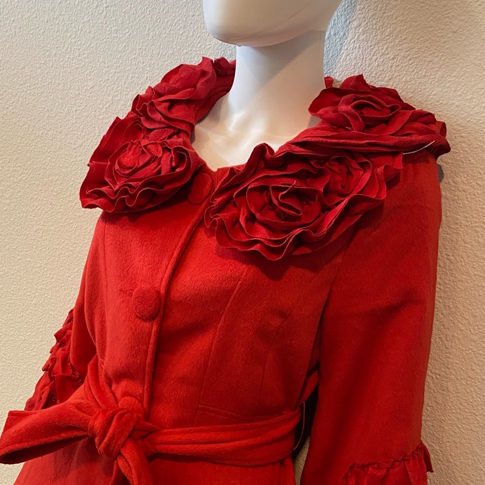 Engine Red Winter Coat - Picture 5 of 12
